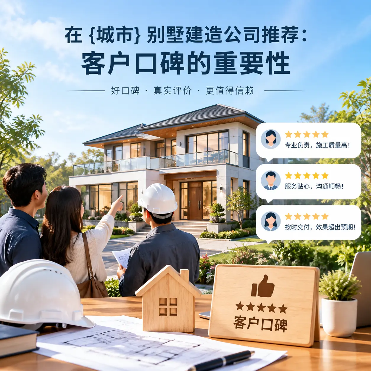 在 剑河 别墅建造公司推荐：客户口碑的重要性