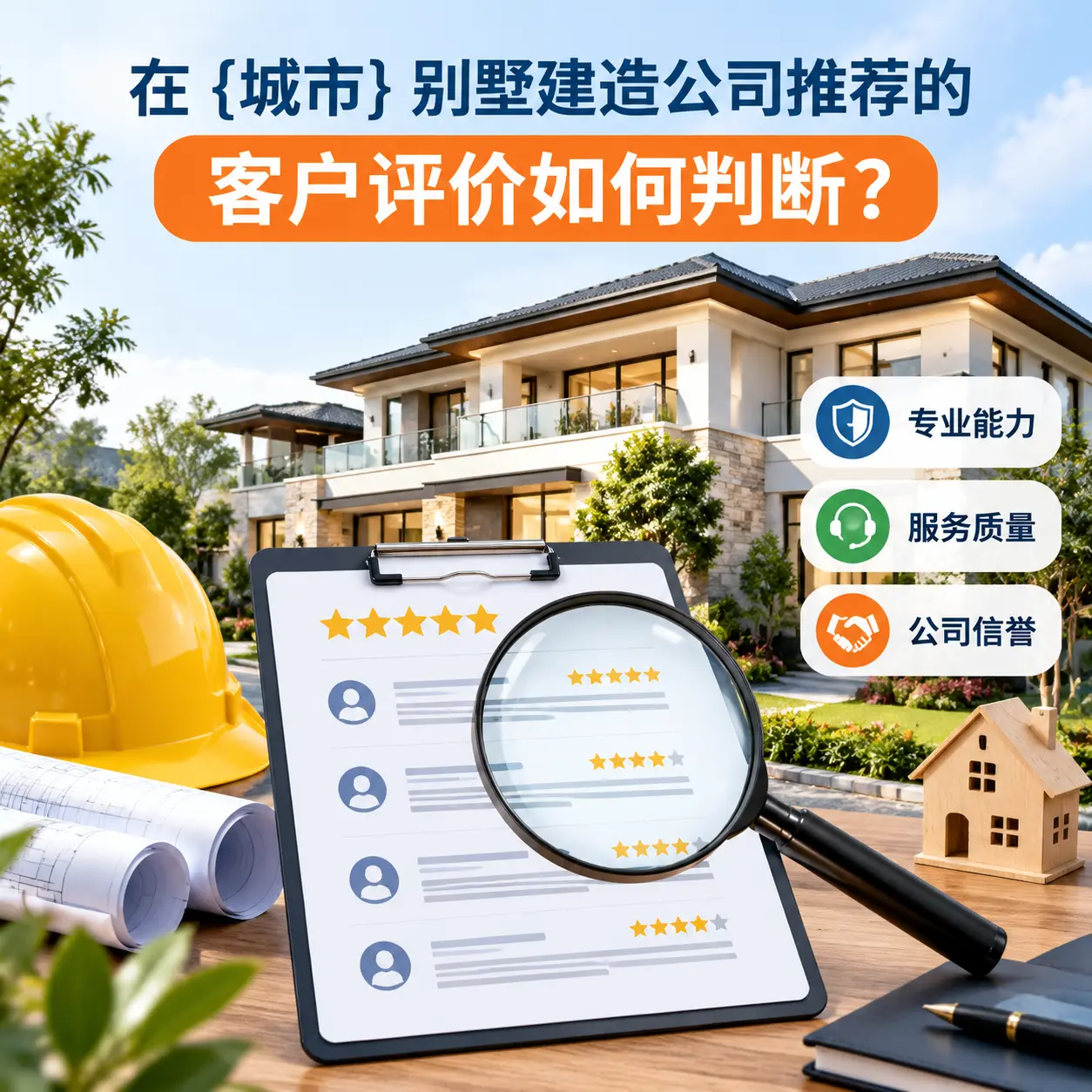 在 剑河 别墅建造公司推荐的客户评价如何判断？