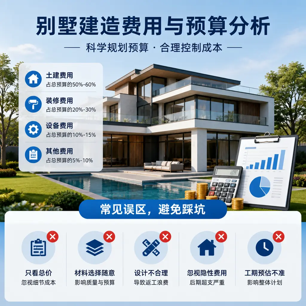 别墅建造公司推荐: 剑河 建造别墅的费用与预算分析
