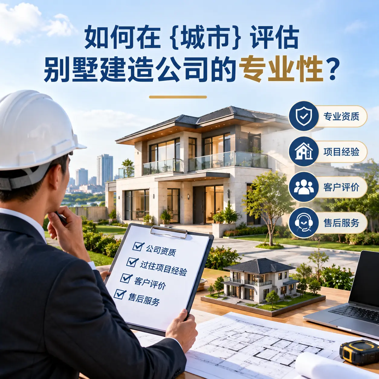 如何在 剑河 评估别墅建造公司的专业性?