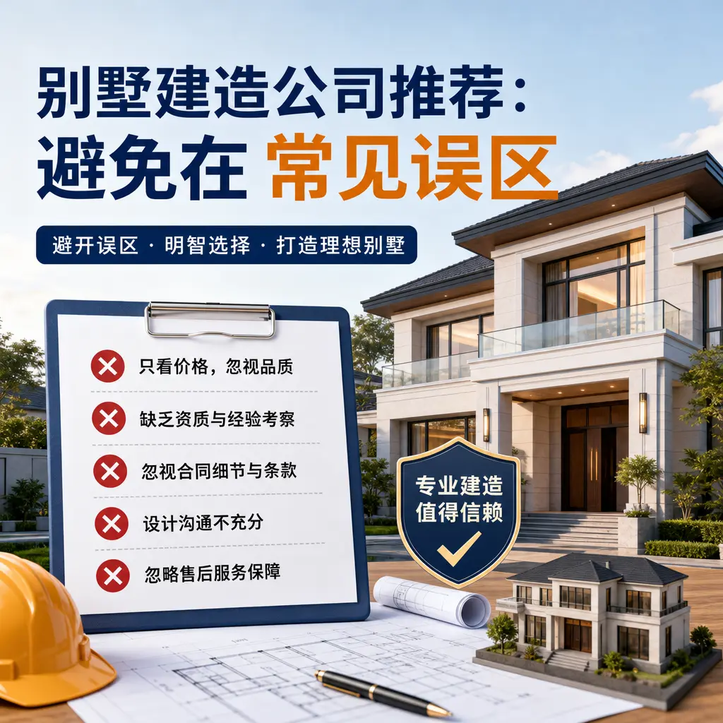 别墅建造公司推荐:避免在 剑河 的常见误区