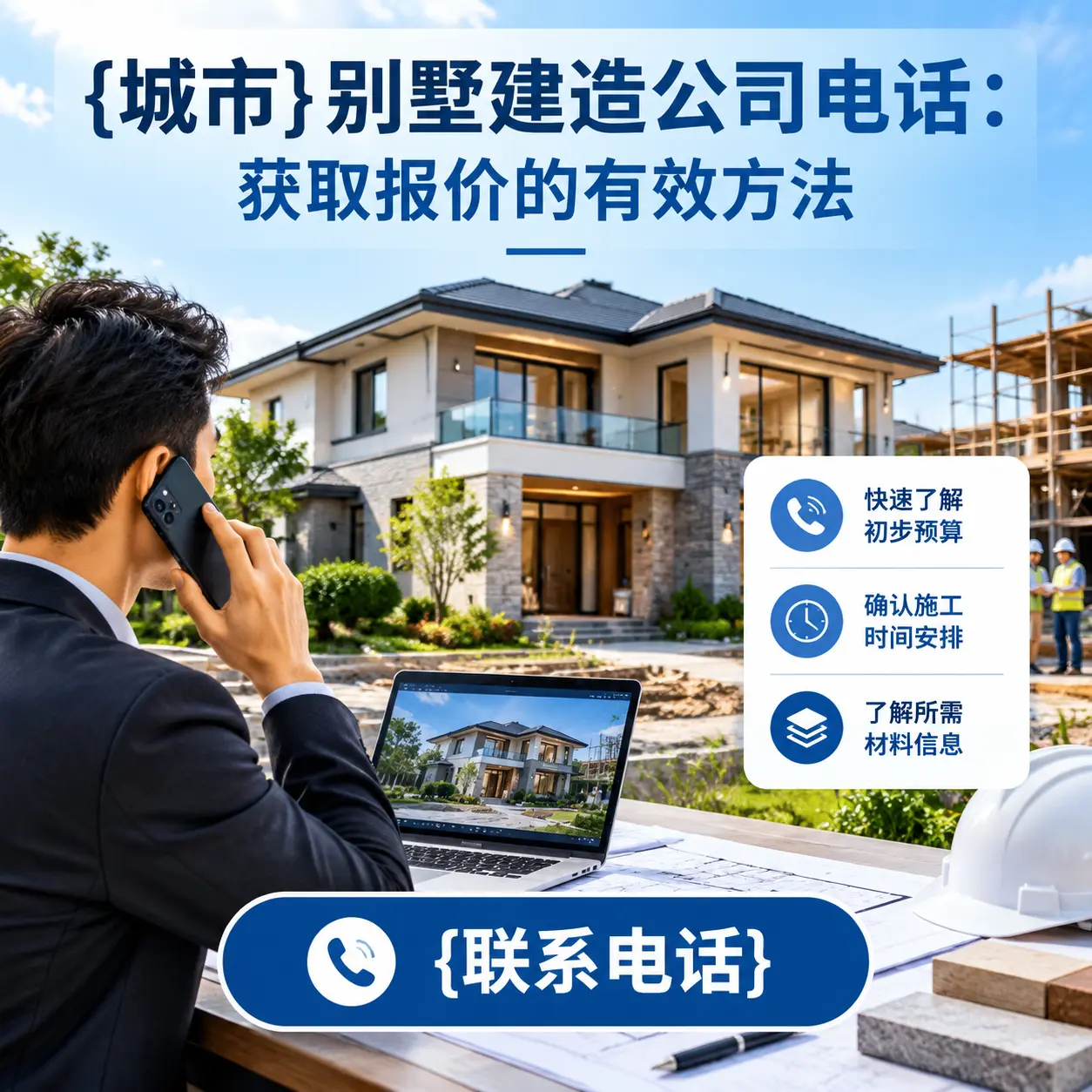 剑河别墅建造公司电话:获取报价的有效方法